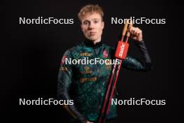 28.11.2023, Oestersund, Sweden, (SWE): Maksim Fomin (LTU) - IBU World Cup Biathlon, photoshooting, Oestersund (SWE). www.nordicfocus.com. © Manzoni/NordicFocus. Every downloaded picture is fee-liable.