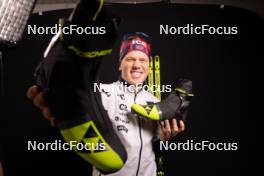 24.11.2023, Oestersund, Sweden, (SWE): Johannes Dale (NOR) - IBU World Cup Biathlon, photoshooting, Oestersund (SWE). www.nordicfocus.com. © Manzoni/NordicFocus. Every downloaded picture is fee-liable.