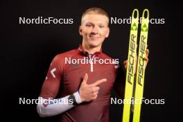 24.11.2023, Oestersund, Sweden, (SWE): Edgars Mise (LAT) - IBU World Cup Biathlon, photoshooting, Oestersund (SWE). www.nordicfocus.com. © Manzoni/NordicFocus. Every downloaded picture is fee-liable.