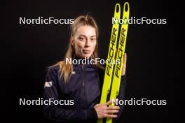 24.11.2023, Oestersund, Sweden, (SWE): Khrystyna Dmytrenko (UKR) - IBU World Cup Biathlon, photoshooting, Oestersund (SWE). www.nordicfocus.com. © Manzoni/NordicFocus. Every downloaded picture is fee-liable.