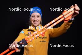 23.11.2023, Oestersund, Sweden, (SWE): Franziska Preuss (GER) - IBU World Cup Biathlon, photoshooting, Oestersund (SWE). www.nordicfocus.com. © Manzoni/NordicFocus. Every downloaded picture is fee-liable.