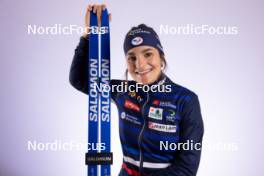 27.11.2023, Oestersund, Sweden, (SWE): Gilonne Guigonnat (FRA) - IBU World Cup Biathlon, photoshooting, Oestersund (SWE). www.nordicfocus.com. © Manzoni/NordicFocus. Every downloaded picture is fee-liable.