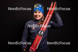 24.11.2023, Oestersund, Sweden, (SWE): Anastasiya Merkushyna (UKR) - IBU World Cup Biathlon, photoshooting, Oestersund (SWE). www.nordicfocus.com. © Manzoni/NordicFocus. Every downloaded picture is fee-liable.