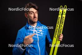 28.11.2023, Oestersund, Sweden, (SWE): Apostolos Angelis (GRE) - IBU World Cup Biathlon, photoshooting, Oestersund (SWE). www.nordicfocus.com. © Manzoni/NordicFocus. Every downloaded picture is fee-liable.