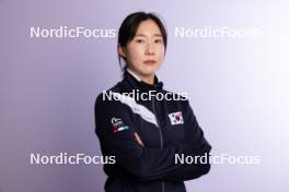 23.11.2023, Oestersund, Sweden, (SWE): Eunjung Ko (KOR) - IBU World Cup Biathlon, photoshooting, Oestersund (SWE). www.nordicfocus.com. © Manzoni/NordicFocus. Every downloaded picture is fee-liable.