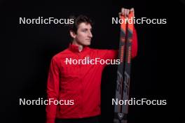 23.11.2023, Oestersund, Sweden, (SWE): Zachary Connelly (CAN) - IBU World Cup Biathlon, photoshooting, Oestersund (SWE). www.nordicfocus.com. © Manzoni/NordicFocus. Every downloaded picture is fee-liable.