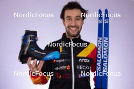 24.11.2023, Oestersund, Sweden, (SWE): Cesar Beauvais (BEL) - IBU World Cup Biathlon, photoshooting, Oestersund (SWE). www.nordicfocus.com. © Manzoni/NordicFocus. Every downloaded picture is fee-liable.