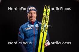 28.11.2023, Oestersund, Sweden, (SWE): David Komatz (AUT) - IBU World Cup Biathlon, photoshooting, Oestersund (SWE). www.nordicfocus.com. © Manzoni/NordicFocus. Every downloaded picture is fee-liable.