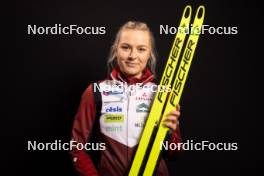 24.11.2023, Oestersund, Sweden, (SWE): Annija Sabule (LAT) - IBU World Cup Biathlon, photoshooting, Oestersund (SWE). www.nordicfocus.com. © Manzoni/NordicFocus. Every downloaded picture is fee-liable.