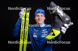 23.11.2023, Oestersund, Sweden, (SWE): Martin Ponsiluoma (SWE) - IBU World Cup Biathlon, photoshooting, Oestersund (SWE). www.nordicfocus.com. © Manzoni/NordicFocus. Every downloaded picture is fee-liable.