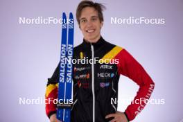 24.11.2023, Oestersund, Sweden, (SWE): Marek Mackels (BEL) - IBU World Cup Biathlon, photoshooting, Oestersund (SWE). www.nordicfocus.com. © Manzoni/NordicFocus. Every downloaded picture is fee-liable.