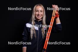 23.11.2023, Oestersund, Sweden, (SWE): Ekaterina Avvakumova (KOR) - IBU World Cup Biathlon, photoshooting, Oestersund (SWE). www.nordicfocus.com. © Manzoni/NordicFocus. Every downloaded picture is fee-liable.