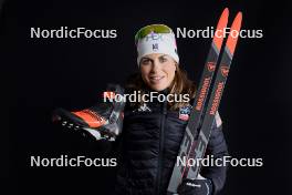 07.12.2023, Oestersund, Sweden (SWE): Rosie Brennan (USA) - FIS world cup cross-country, photoshooting, Oestersund (SWE). www.nordicfocus.com. © Modica/NordicFocus. Every downloaded picture is fee-liable.