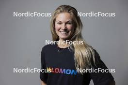 07.12.2023, Oestersund, Sweden (SWE): Jessie Diggins (USA) - FIS world cup cross-country, photoshooting, Oestersund (SWE). www.nordicfocus.com. © Modica/NordicFocus. Every downloaded picture is fee-liable.