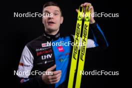 23.11.2023, Oestersund, Sweden, (SWE): Rene Zahkna (EST) - IBU World Cup Biathlon, photoshooting, Oestersund (SWE). www.nordicfocus.com. © Manzoni/NordicFocus. Every downloaded picture is fee-liable.