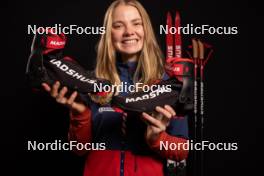 27.11.2023, Oestersund, Sweden, (SWE): Margie Freed (USA) - IBU World Cup Biathlon, photoshooting, Oestersund (SWE). www.nordicfocus.com. © Manzoni/NordicFocus. Every downloaded picture is fee-liable.