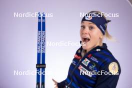 27.11.2023, Oestersund, Sweden, (SWE): Sophie Chauveau (FRA) - IBU World Cup Biathlon, photoshooting, Oestersund (SWE). www.nordicfocus.com. © Manzoni/NordicFocus. Every downloaded picture is fee-liable.