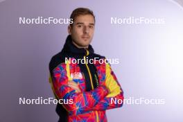 24.11.2023, Oestersund, Sweden, (SWE): Raul Flore (ROU) - IBU World Cup Biathlon, photoshooting, Oestersund (SWE). www.nordicfocus.com. © Manzoni/NordicFocus. Every downloaded picture is fee-liable.