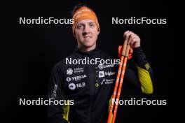 23.11.2023, Oestersund, Sweden, (SWE): Miha Dovzan (SLO) - IBU World Cup Biathlon, photoshooting, Oestersund (SWE). www.nordicfocus.com. © Manzoni/NordicFocus. Every downloaded picture is fee-liable.