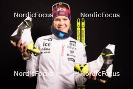 24.11.2023, Oestersund, Sweden, (SWE): Karoline Offigstad Knotten (NOR) - IBU World Cup Biathlon, photoshooting, Oestersund (SWE). www.nordicfocus.com. © Manzoni/NordicFocus. Every downloaded picture is fee-liable.