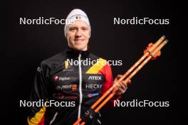 24.11.2023, Oestersund, Sweden, (SWE): Thierry Langer (BEL) - IBU World Cup Biathlon, photoshooting, Oestersund (SWE). www.nordicfocus.com. © Manzoni/NordicFocus. Every downloaded picture is fee-liable.