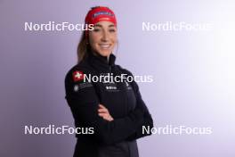 23.11.2023, Oestersund, Sweden, (SWE): Aita Gasparin (SUI) - IBU World Cup Biathlon, photoshooting, Oestersund (SWE). www.nordicfocus.com. © Manzoni/NordicFocus. Every downloaded picture is fee-liable.