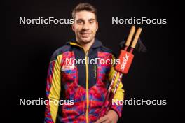 24.11.2023, Oestersund, Sweden, (SWE): George Buta (ROU) - IBU World Cup Biathlon, photoshooting, Oestersund (SWE). www.nordicfocus.com. © Manzoni/NordicFocus. Every downloaded picture is fee-liable.