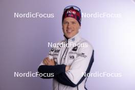 24.11.2023, Oestersund, Sweden, (SWE): Johannes Dale (NOR) - IBU World Cup Biathlon, photoshooting, Oestersund (SWE). www.nordicfocus.com. © Manzoni/NordicFocus. Every downloaded picture is fee-liable.