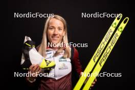 24.11.2023, Oestersund, Sweden, (SWE): Baiba Bendika (LAT) - IBU World Cup Biathlon, photoshooting, Oestersund (SWE). www.nordicfocus.com. © Manzoni/NordicFocus. Every downloaded picture is fee-liable.