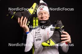 24.11.2023, Oestersund, Sweden, (SWE): Johannes Thingnes Boe (NOR) - IBU World Cup Biathlon, photoshooting, Oestersund (SWE). www.nordicfocus.com. © Manzoni/NordicFocus. Every downloaded picture is fee-liable.