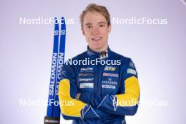 23.11.2023, Oestersund, Sweden, (SWE): Sebastian Samuelsson (SWE) - IBU World Cup Biathlon, photoshooting, Oestersund (SWE). www.nordicfocus.com. © Manzoni/NordicFocus. Every downloaded picture is fee-liable.