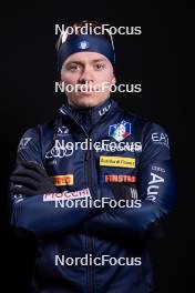 23.11.2023, Oestersund, Sweden, (SWE): Elia Zeni (ITA) - IBU World Cup Biathlon, photoshooting, Oestersund (SWE). www.nordicfocus.com. © Manzoni/NordicFocus. Every downloaded picture is fee-liable.