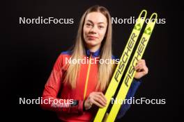 24.11.2023, Oestersund, Sweden, (SWE): Andreea Mezdrea (ROU) - IBU World Cup Biathlon, photoshooting, Oestersund (SWE). www.nordicfocus.com. © Manzoni/NordicFocus. Every downloaded picture is fee-liable.