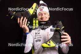 24.11.2023, Oestersund, Sweden, (SWE): Johannes Thingnes Boe (NOR) - IBU World Cup Biathlon, photoshooting, Oestersund (SWE). www.nordicfocus.com. © Manzoni/NordicFocus. Every downloaded picture is fee-liable.