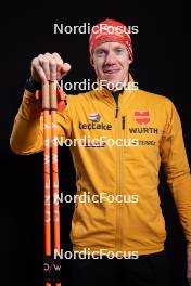 23.11.2023, Oestersund, Sweden, (SWE): Roman Rees (GER) - IBU World Cup Biathlon, photoshooting, Oestersund (SWE). www.nordicfocus.com. © Manzoni/NordicFocus. Every downloaded picture is fee-liable.