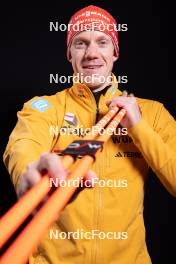 23.11.2023, Oestersund, Sweden, (SWE): Roman Rees (GER) - IBU World Cup Biathlon, photoshooting, Oestersund (SWE). www.nordicfocus.com. © Manzoni/NordicFocus. Every downloaded picture is fee-liable.