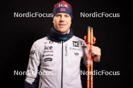 24.11.2023, Oestersund, Sweden, (SWE): Vetle Sjaastad Christiansen (NOR) - IBU World Cup Biathlon, photoshooting, Oestersund (SWE). www.nordicfocus.com. © Manzoni/NordicFocus. Every downloaded picture is fee-liable.