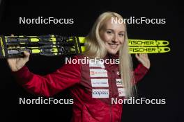 07.12.2023, Oestersund, Sweden (SWE): Katerina Janatova (CZE) - FIS world cup cross-country, photoshooting, Oestersund (SWE). www.nordicfocus.com. © Modica/NordicFocus. Every downloaded picture is fee-liable.