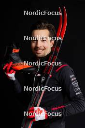 07.12.2023, Oestersund, Sweden (SWE): Olivier L?veill? (CAN) - FIS world cup cross-country, photoshooting, Oestersund (SWE). www.nordicfocus.com. © Modica/NordicFocus. Every downloaded picture is fee-liable.