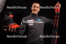 27.11.2023, Oestersund, Sweden, (SWE): Jonas Marecek (CZE) - IBU World Cup Biathlon, photoshooting, Oestersund (SWE). www.nordicfocus.com. © Manzoni/NordicFocus. Every downloaded picture is fee-liable.