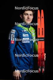 07.12.2023, Oestersund, Sweden (SWE): Anze Gros (SLO) - FIS world cup cross-country, photoshooting, Oestersund (SWE). www.nordicfocus.com. © Modica/NordicFocus. Every downloaded picture is fee-liable.