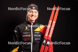 24.11.2023, Oestersund, Sweden, (SWE): Maya Cloetens (BEL) - IBU World Cup Biathlon, photoshooting, Oestersund (SWE). www.nordicfocus.com. © Manzoni/NordicFocus. Every downloaded picture is fee-liable.