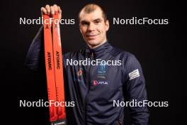 24.11.2023, Oestersund, Sweden, (SWE): Denys Nasyko (UKR) - IBU World Cup Biathlon, photoshooting, Oestersund (SWE). www.nordicfocus.com. © Manzoni/NordicFocus. Every downloaded picture is fee-liable.