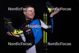 23.11.2023, Oestersund, Sweden, (SWE): Rene Zahkna (EST) - IBU World Cup Biathlon, photoshooting, Oestersund (SWE). www.nordicfocus.com. © Manzoni/NordicFocus. Every downloaded picture is fee-liable.