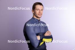 27.11.2023, Oestersund, Sweden, (SWE): Andrei Usov (MDA) - IBU World Cup Biathlon, photoshooting, Oestersund (SWE). www.nordicfocus.com. © Manzoni/NordicFocus. Every downloaded picture is fee-liable.