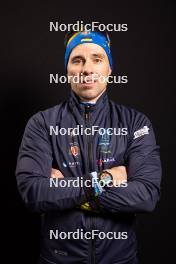 24.11.2023, Oestersund, Sweden, (SWE): Artem Pryma (URK) - IBU World Cup Biathlon, photoshooting, Oestersund (SWE). www.nordicfocus.com. © Manzoni/NordicFocus. Every downloaded picture is fee-liable.