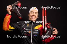 24.11.2023, Oestersund, Sweden, (SWE): Lotte Lie (BEL) - IBU World Cup Biathlon, photoshooting, Oestersund (SWE). www.nordicfocus.com. © Manzoni/NordicFocus. Every downloaded picture is fee-liable.