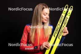 24.11.2023, Oestersund, Sweden, (SWE): Andreea Mezdrea (ROU) - IBU World Cup Biathlon, photoshooting, Oestersund (SWE). www.nordicfocus.com. © Manzoni/NordicFocus. Every downloaded picture is fee-liable.