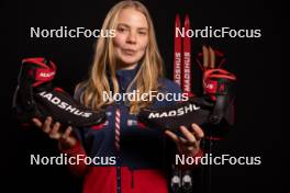 27.11.2023, Oestersund, Sweden, (SWE): Margie Freed (USA) - IBU World Cup Biathlon, photoshooting, Oestersund (SWE). www.nordicfocus.com. © Manzoni/NordicFocus. Every downloaded picture is fee-liable.