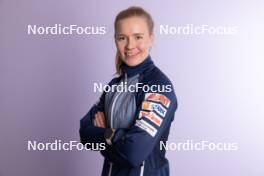 27.11.2023, Oestersund, Sweden, (SWE): Suvi Minkkinen (FIN) - IBU World Cup Biathlon, photoshooting, Oestersund (SWE). www.nordicfocus.com. © Manzoni/NordicFocus. Every downloaded picture is fee-liable.